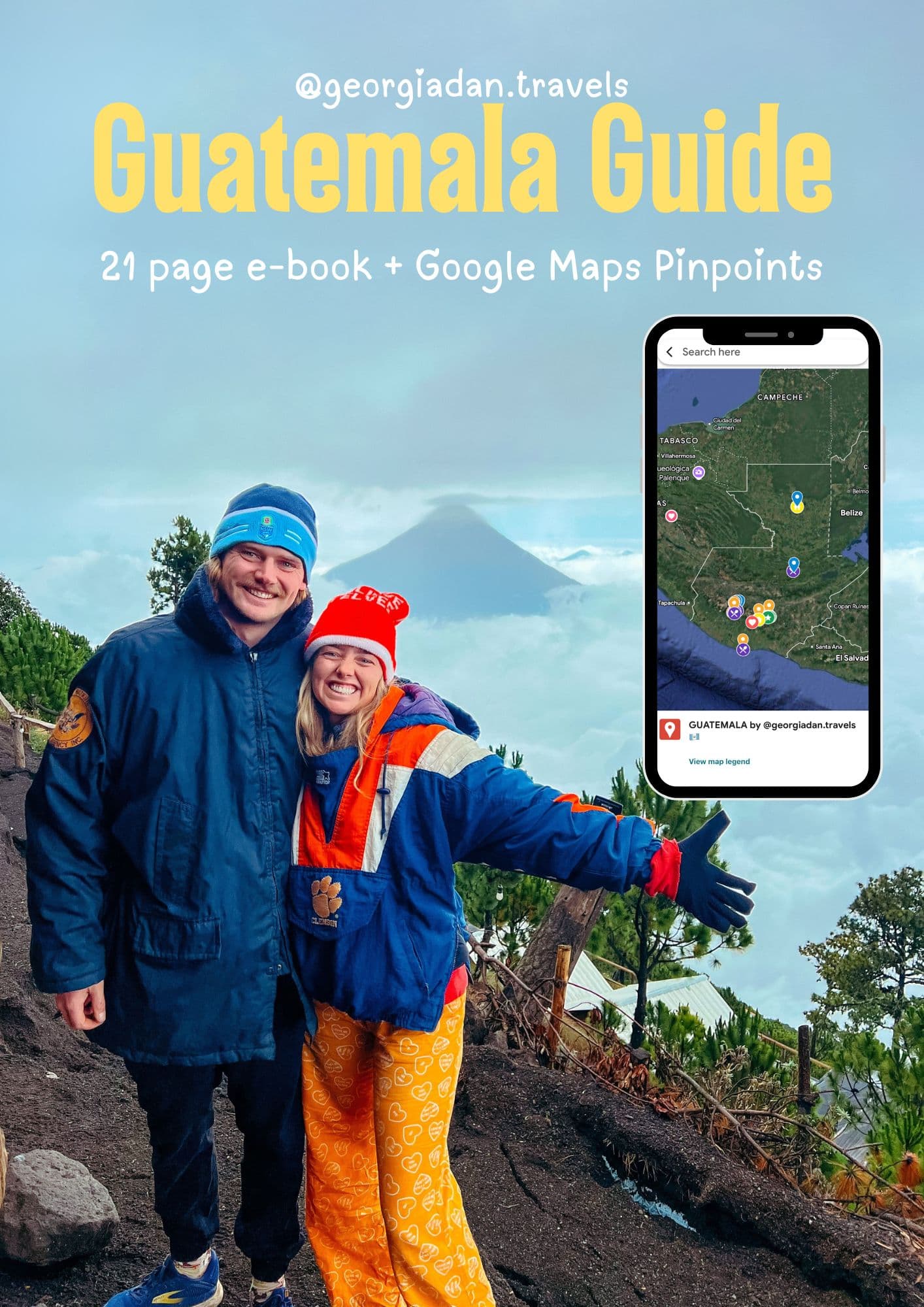 Guatemala Travel Guide + Digital Map